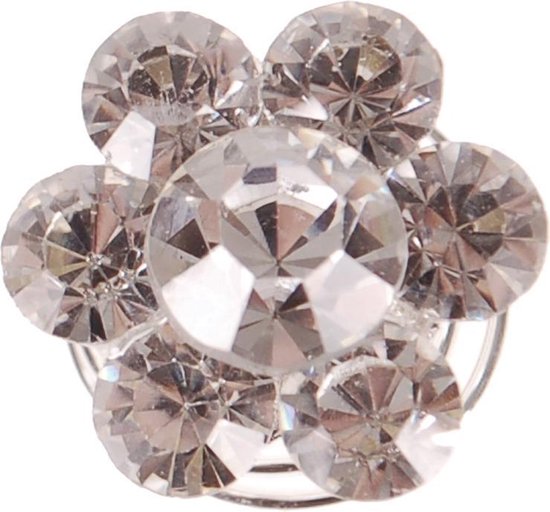 Brautschmuck Curlie Curlies Strass-Spirale, 6er Pack – Haarspangen Für Braut & Fest