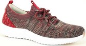 Gabor rollingsoft sensitive 26.980.18 - dames wandelsneaker - rood - maat 42 (EU) 8 (UK)