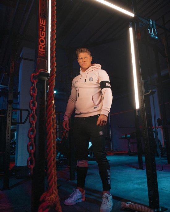 Sport Captain Tracksuit - Black/Pink 