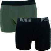 PUMA - statement 2-pack groen & zwart - L