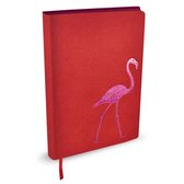Cedon Notitieboekje A5 Flamingo Meisjes Karton/papier Rood/roze