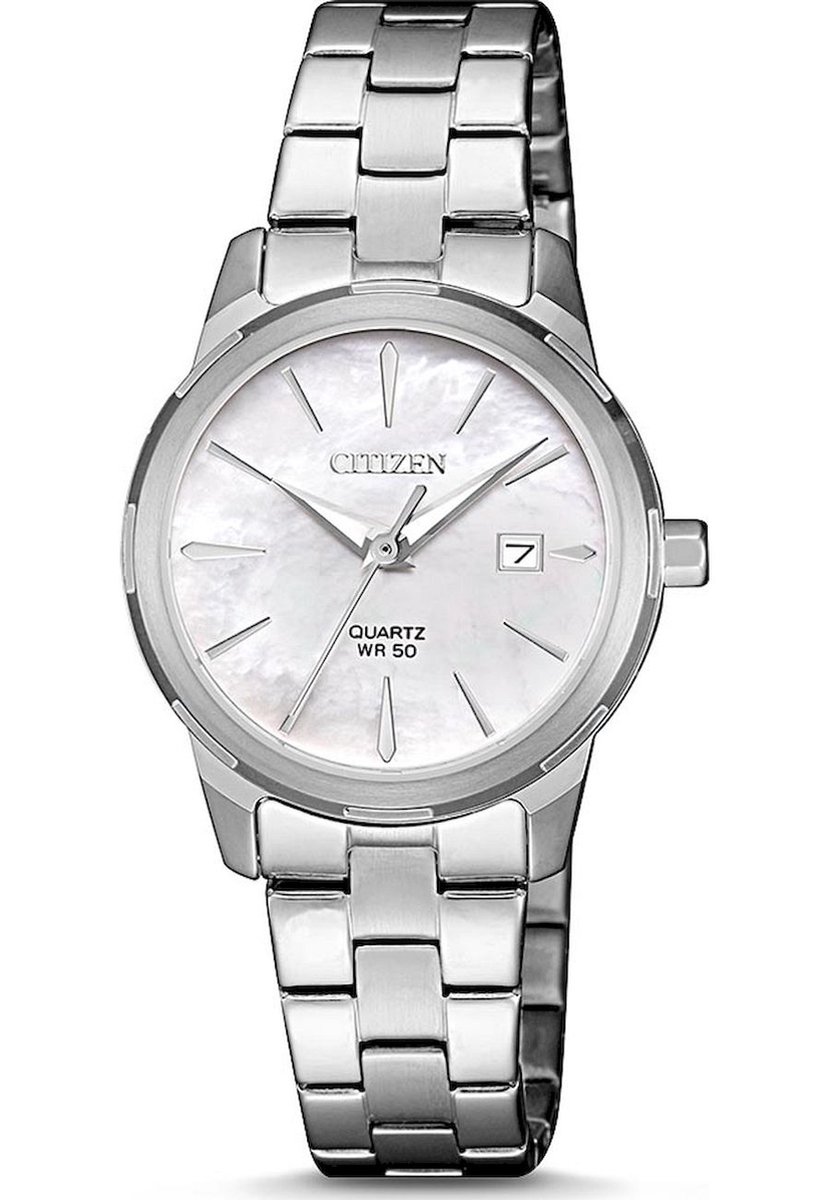 Citizen EU6070-51D Horloge - Staal - Zilverkleurig - Ø 28 mm