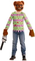 Witbaard Kostuum Killer Beer Jongens Polyester Bruin 7-9 Jaar