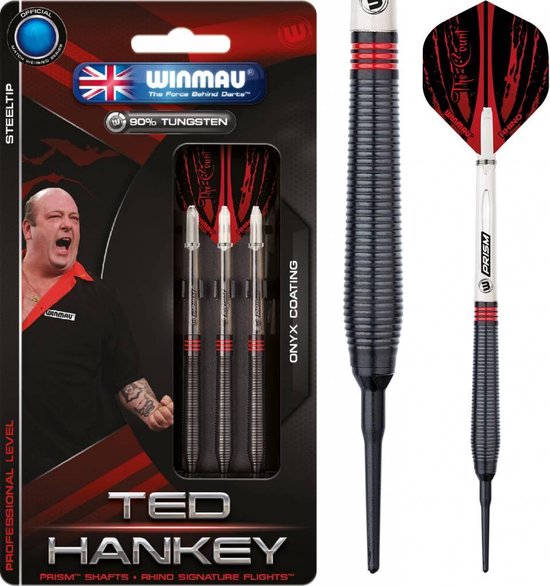 美品！激レア！【Winmau】ted hankey 23g STEEL opplanet-winmau-ted-hankey-23g