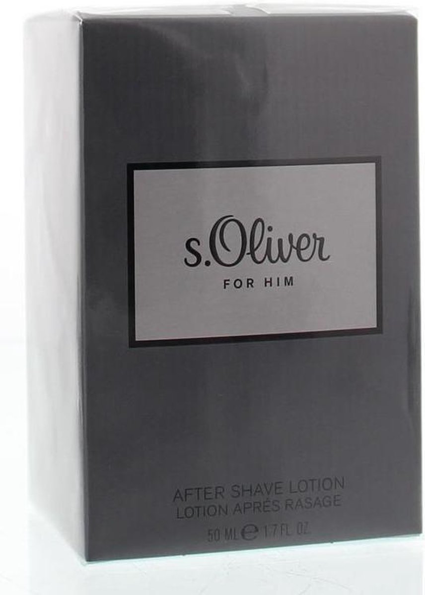 S. Oliver For Him Aftershave Lotion 50 ml
