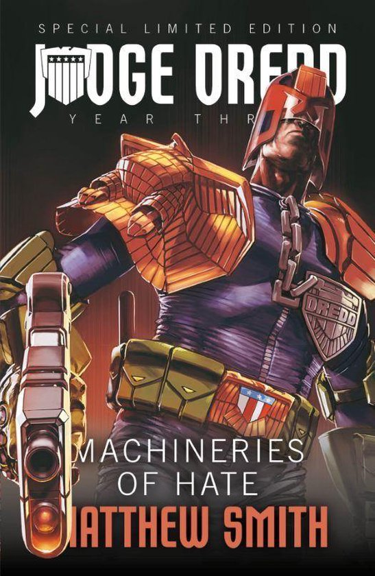 Judge Dredd: The Early Years 8 - Machineries of Hate - cover