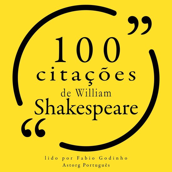 100 citações de William Shakespeare - cover