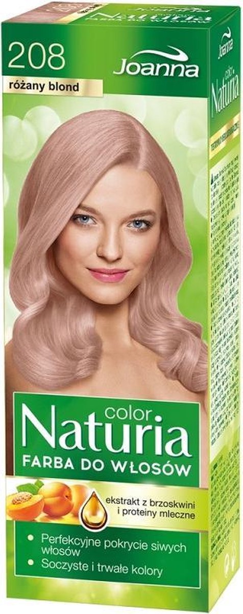 Joanna - Naturia Color Hair Dye 208 Rose Blond