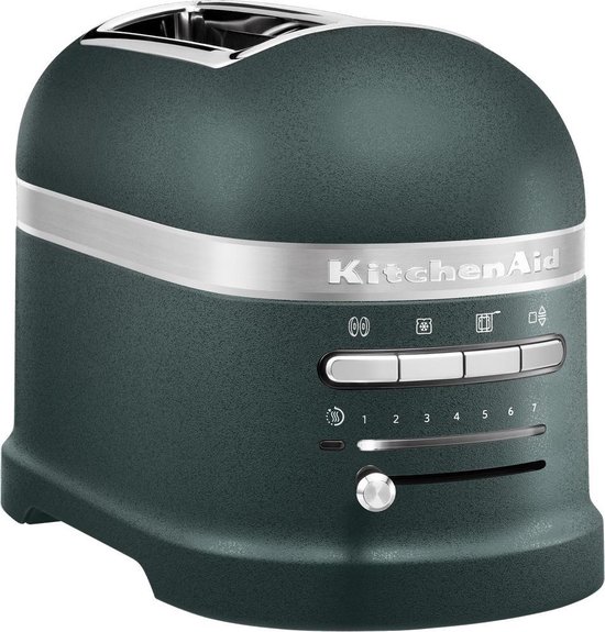 KitchenAid 5KMT2204EPP broodrooster 2 snede(n) 1250 W Groen