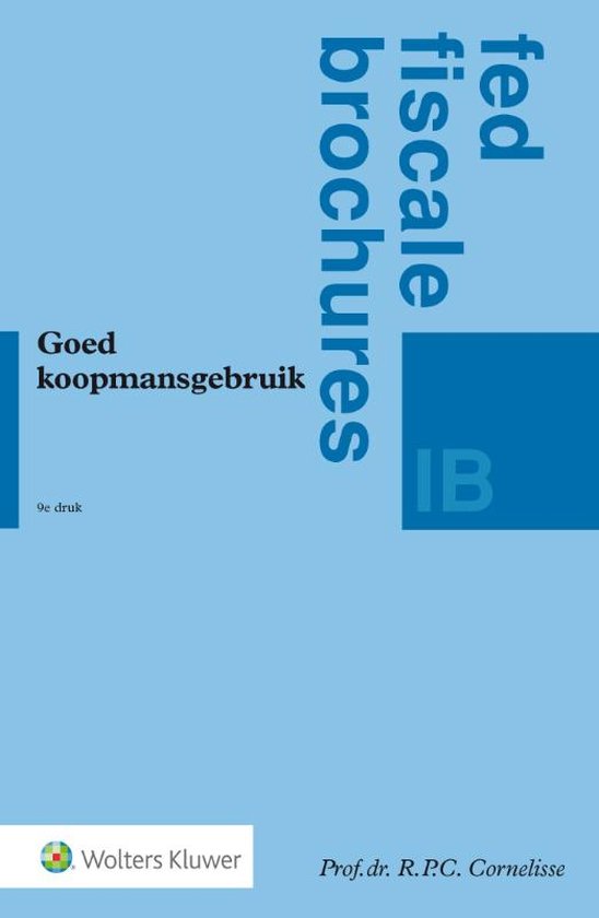 Goed koopmansgebruik - cover