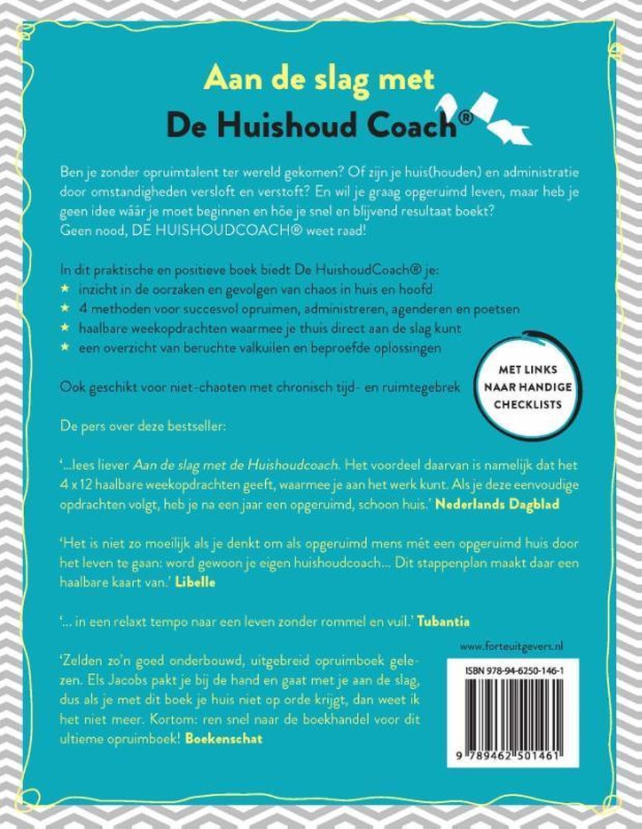 Aan de slag met de HuishoudCoach - back cover