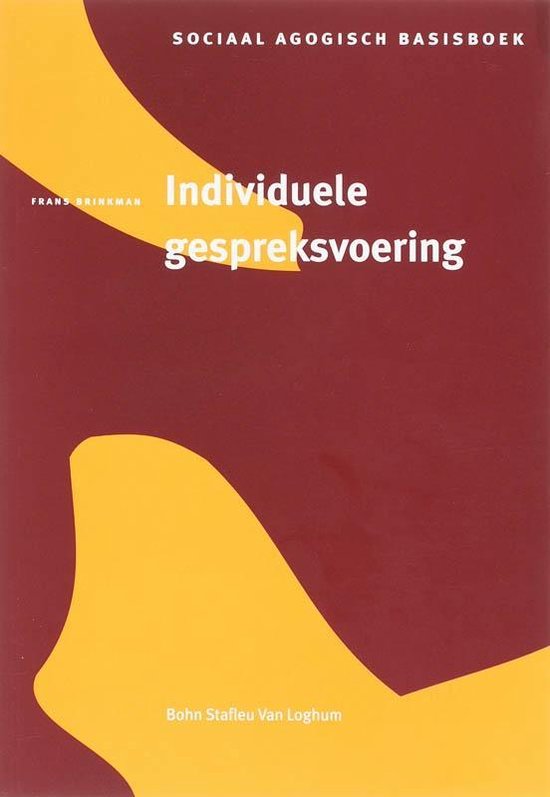 9789031328468 - Sociaal agogisch basiswerk - Individuele gesprekvoering