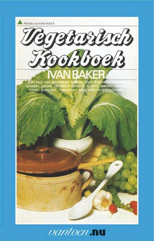 Cover van het boek 'Vegetarisch kookboek' van I. Baker