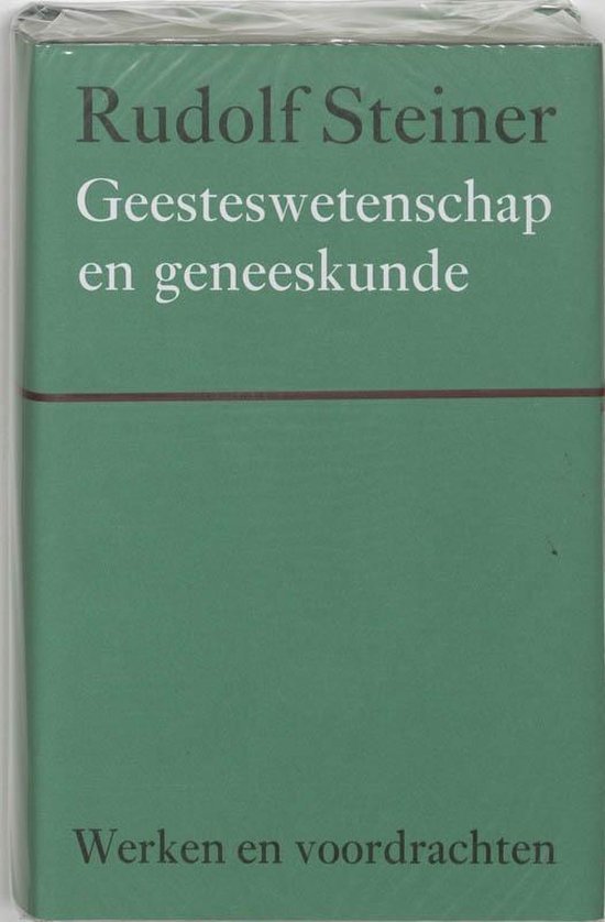 Cover van het boek 'Geesteswetenschap en geneeskunde' van Rudolf Steiner