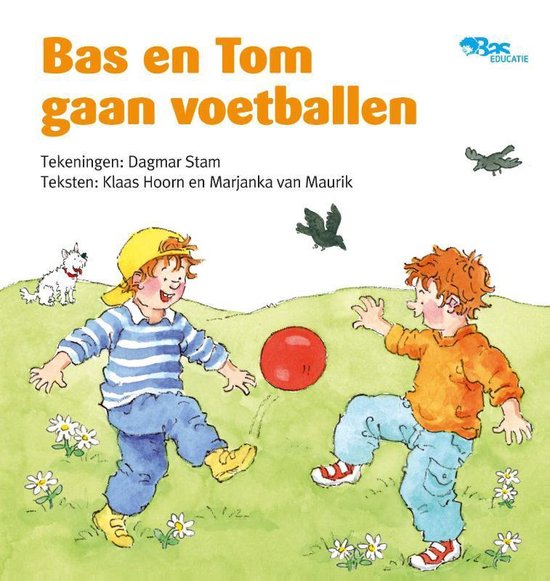 Bas en Tom gaan voetballen - cover