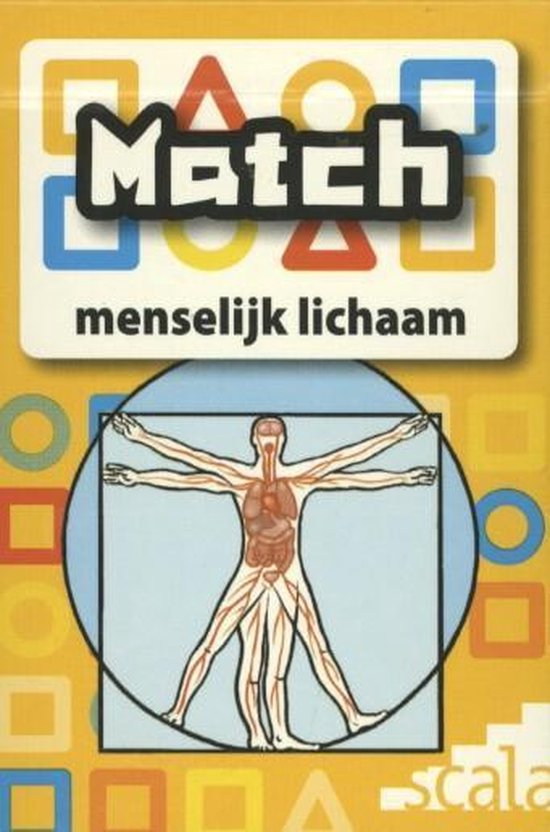 Thumbnail van een extra afbeelding van het spel Match kaartspel 4 -   Match menselijk lichaam