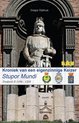 Boek kaft met een beeld van Frederik II van Hohenstaufen, met de titel 'Stupor Mundi - Kroniek van een eigenzinnige Keizer'.