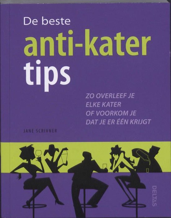 Cover van het boek 'De beste anti-kater tips' van J. Scrivner
