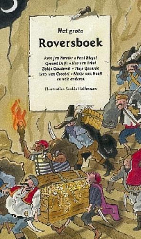 Cover van het boek 'Het grote Roversboek' van P. Biegel