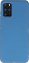 Samsung Galaxy S20 Plus Hoesje Fashion Backcover Telefoonhoesje Navy