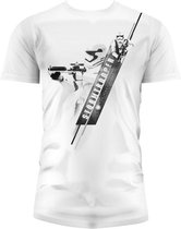 STAR WARS 7 - T-Shirt Storm Trooper Blaster - White (L)