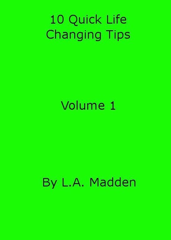 Ten Life Changing Tips - cover