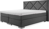 Luxe Boxspring 160x220 Compleet Antracite Suite