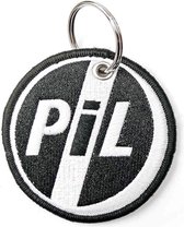 PIL Public Image Ltd Sleutelhanger Circle Logo Zwart/Wit
