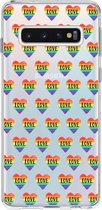 Design Backcover Samsung Galaxy S10 hoesje - Hearts