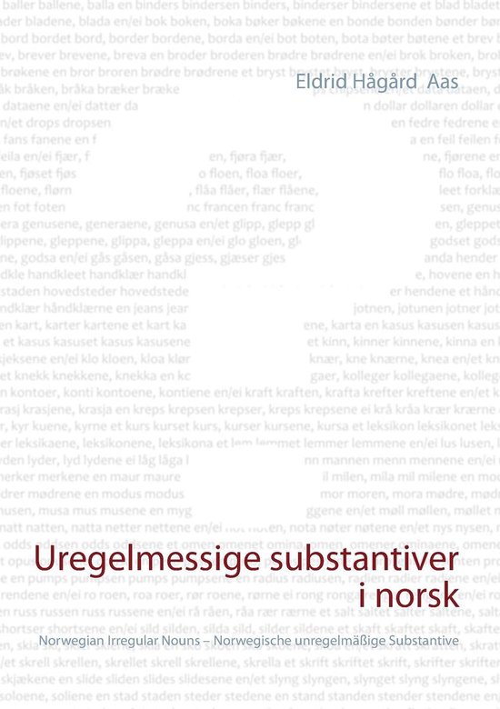 Uregelmessige substantiver i norsk - cover
