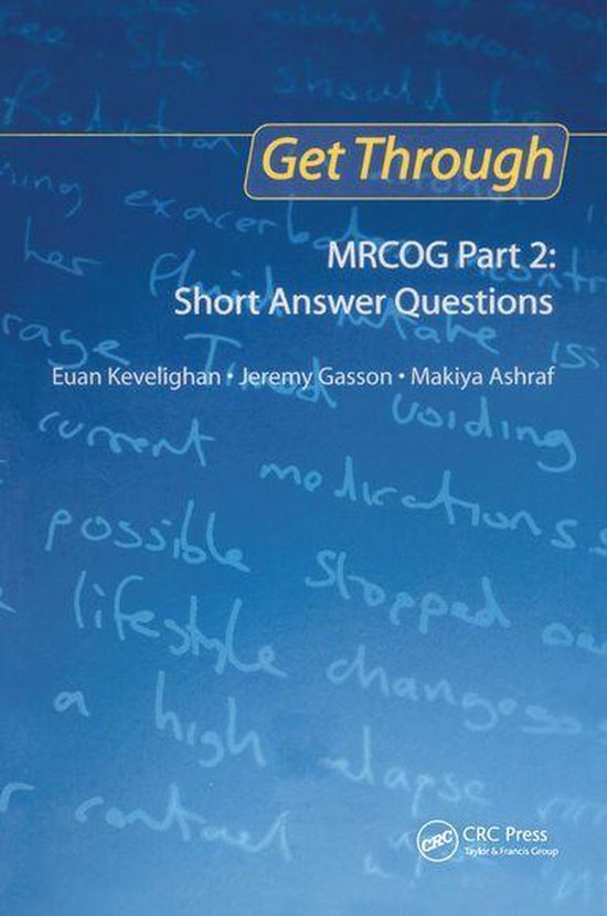 Get Through 2 - Get Through MRCOG Part 2: Short Answer Quest ... - cover