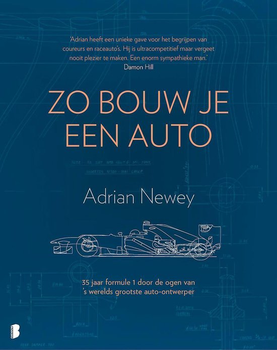 Boek cover Zo bouw je een auto van Adrian Newey (Hardcover)