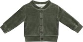 Little Indians Vest Junior Corduroy/katoen Groen Maat 74