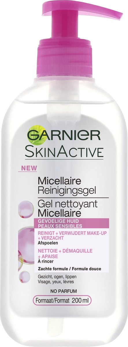 Garnier Skinactive Face Micellaire Reinigingsgel - 200 ml | bol.com