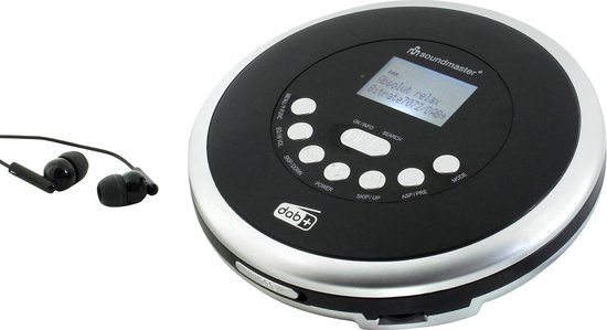 Soundmaster CD9290 - Portable CD/MP3-speler met DAB+ radio en oplaadbare  batterij -... | bol.com