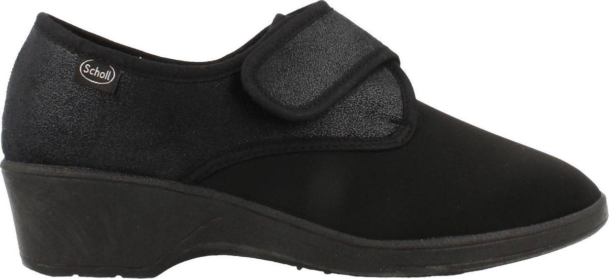 Scholl Pantoffel Dames Extra Comfort Zwart