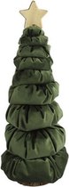 Decostar Mini Kerstboom Rasmus 25 Cm Textiel Legergroen