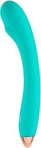 G-Spot Slim Flexibele Vibrator - Groenblauw - Cloud 9 - Groen - Vibrator G Spot