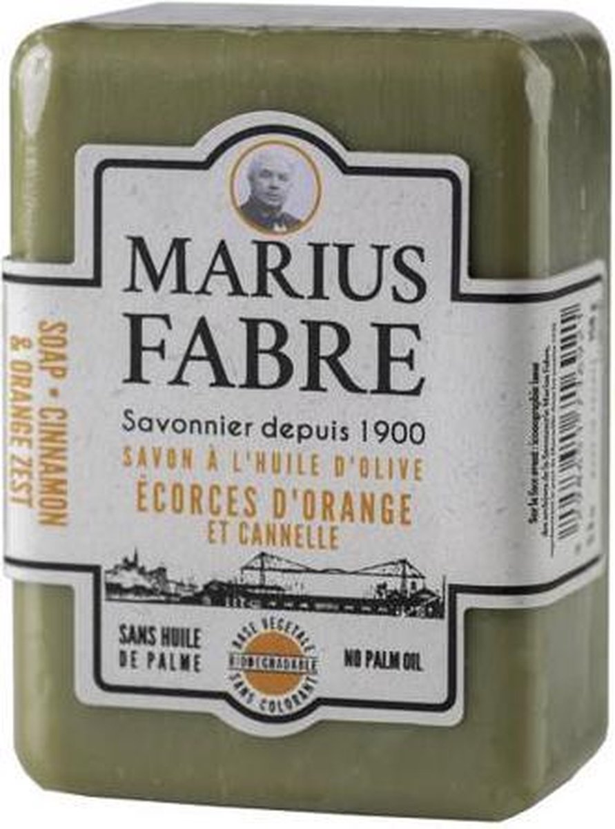 Marius Fabre Zeep sinaasappel kaneel 150 gram