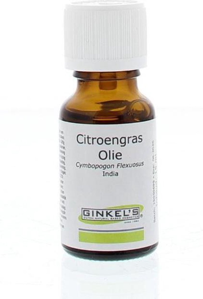 Goedkoopste Ginkel's Citroengras olie 15 Milliliter