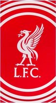 Liverpool FC - Handdoek - LFC - Rood/Wit - 70 x 140 cm