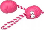 Coockoo Bumpies met touw strawberry hot Roze L - 13-30kg