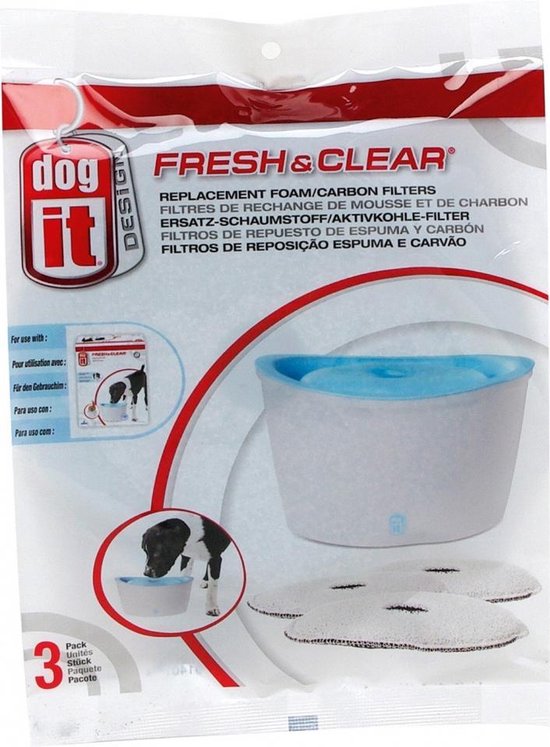 bol.com | Dog it Filter fresh & clear 6l (3pcs)