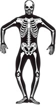 "Second skin halloween skelet voor volwassenen - Verkleedkleding - Medium"
