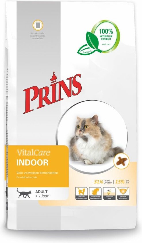 Prins VitalCare Indoor 5 kg - Kat