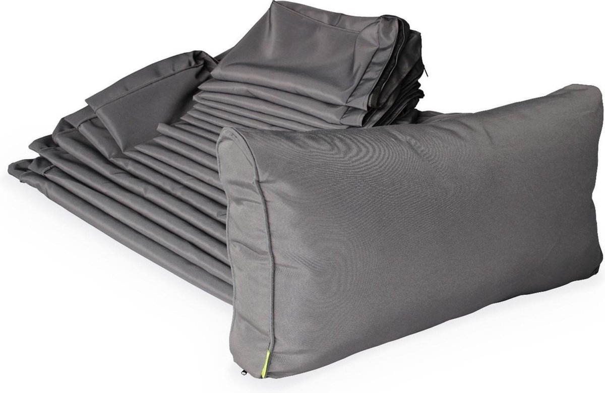 Zachte kussenhoes 60x60 cm - Lichtgrijs - €17.99 - Sierkussens