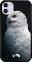iPhone 11 Hoesje TPU Case - Witte Uil #ffffff