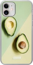 iPhone 12 Mini Hoesje Transparant TPU Case - Avocado Aficionado #ffffff