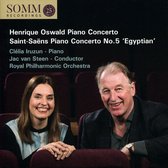 Henrique Oswald: Piano Concerto / Camille Saint-Saens: Piano Concerto No. 5. Egyptian / Alberto Nepomuceno: Suite Antiga. Op. 11