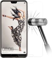 Screenprotector Glas - Tempered Glass Screen Protector Geschikt voor: Huawei P20 Pro  - 1x